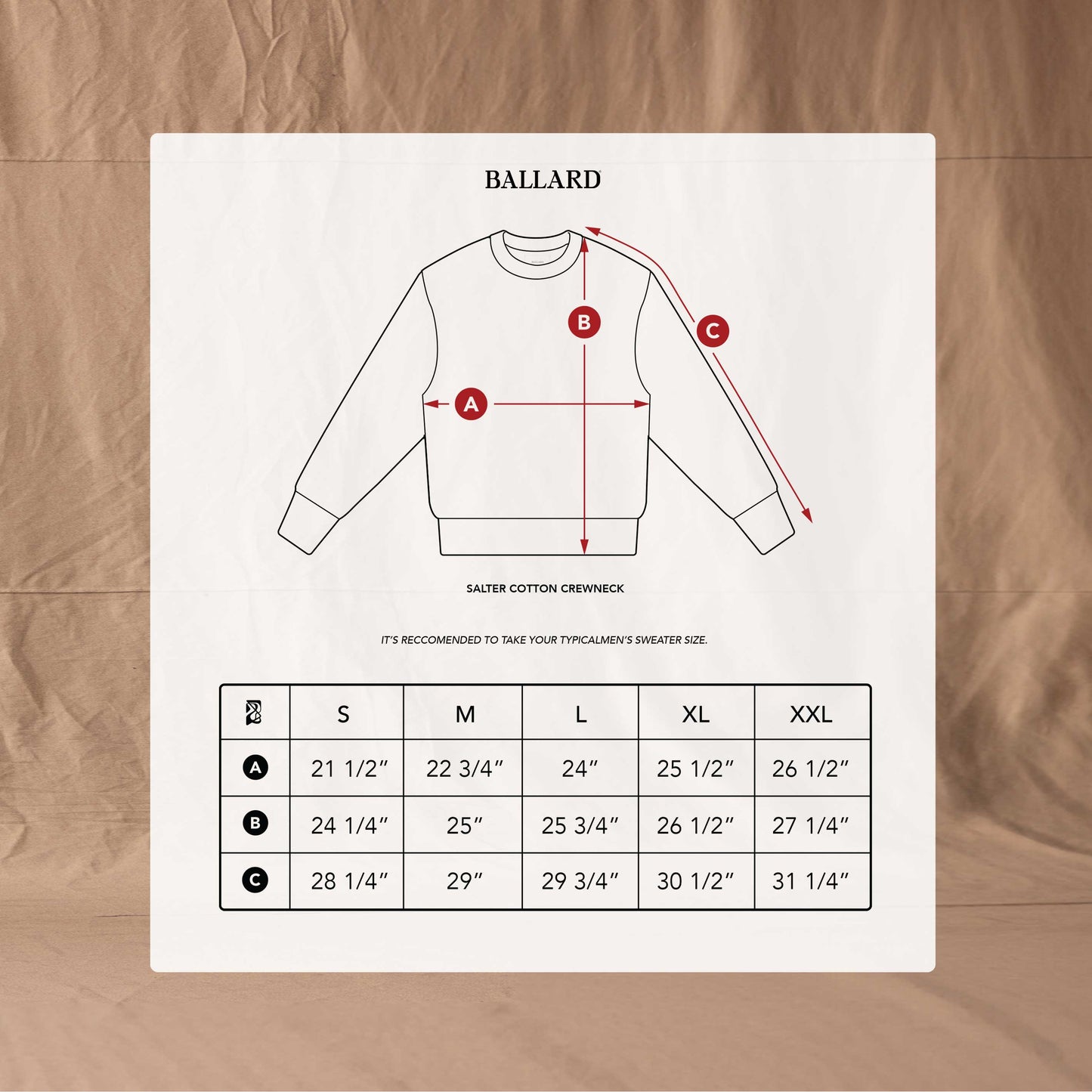 SALTER COTTON CREWNECK - ARLINGTON